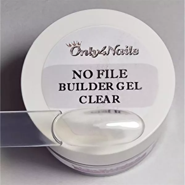 No File Builder Gel Clear 250 ml Bulk